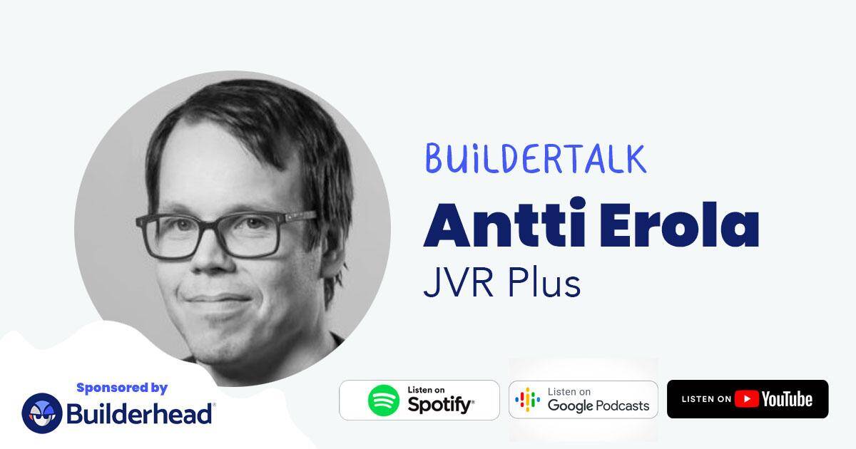 Buildertalk – CLT-kerrostalo ja puurakentamisen tulevaisuus – Antti Erola, JVR Plus