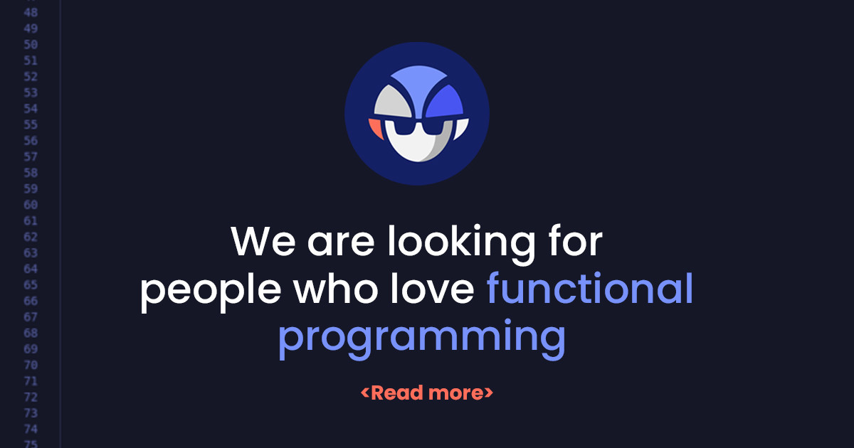 Senior developers (Functional programming)