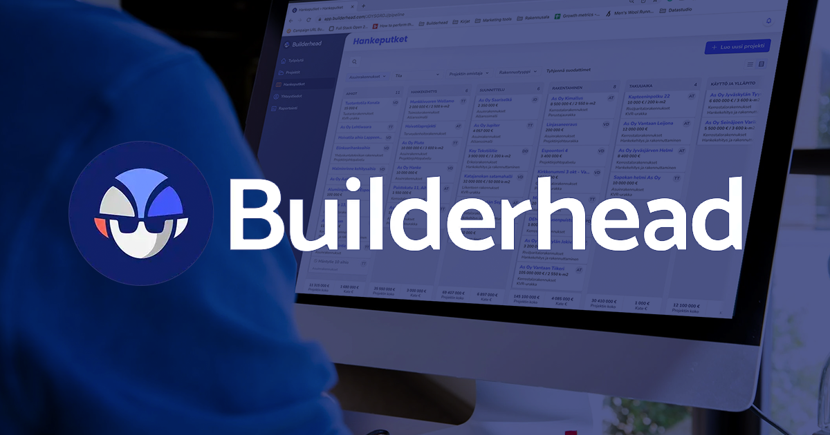 Builderhead - Rakennusalan projektinhallintaohjelmisto