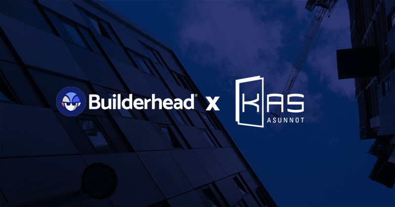 KAS asunnot Oy ja Builderhead yhteistyöhön